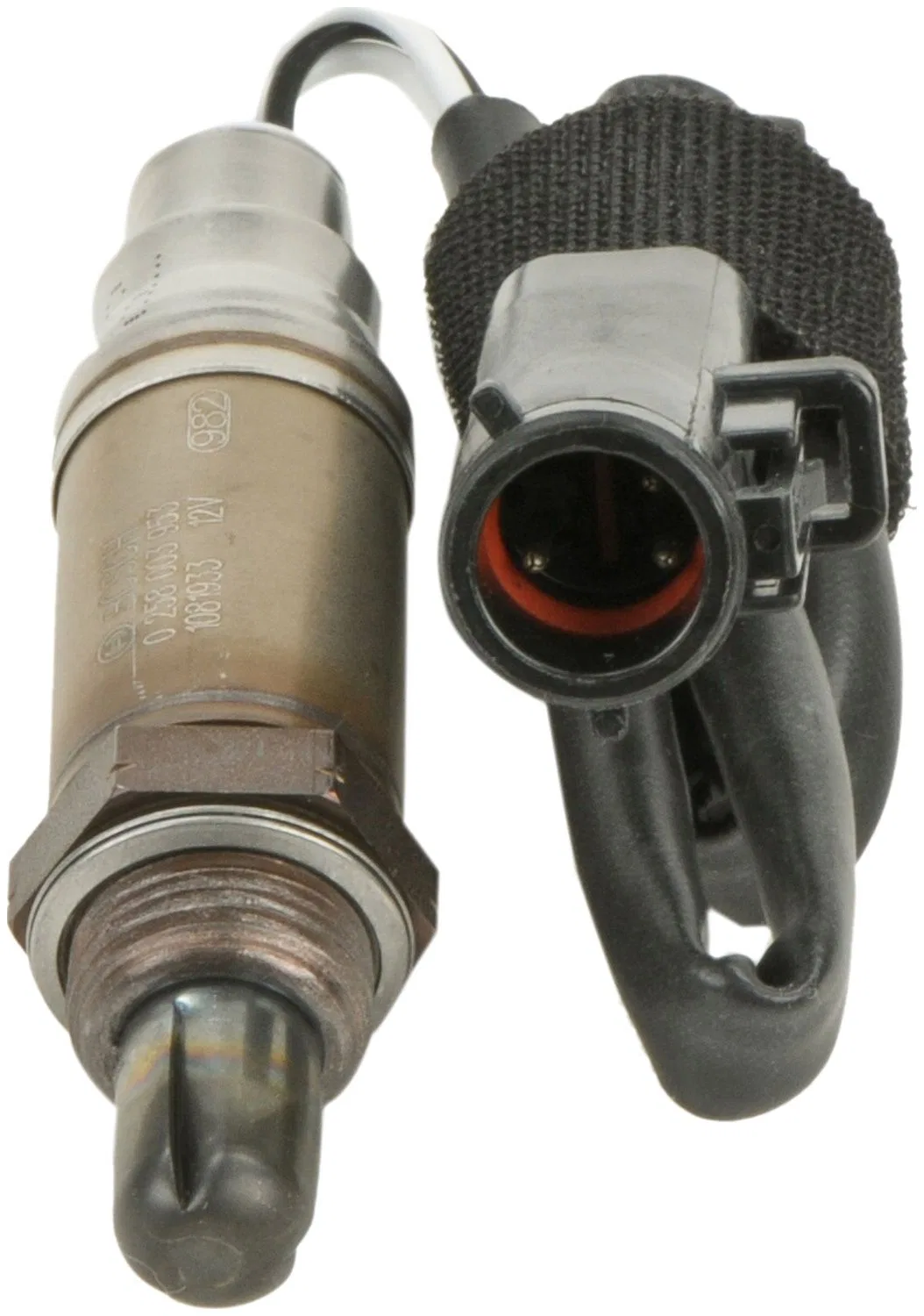 13953 – BOSCH Oxygen Sensor, OE Replacement 20.1 Inch Length Wiring Harness Male Connector Single Sensor